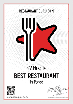 Restaurant Guru award