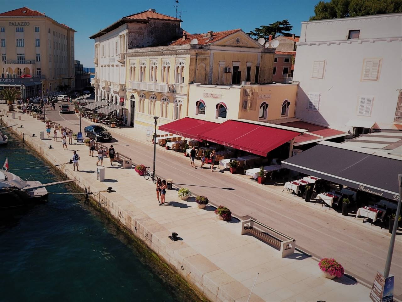 Stunning Adriatic location of Sv. Nikola restaurant